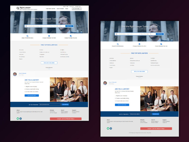 Lawyer Directory Website thumb